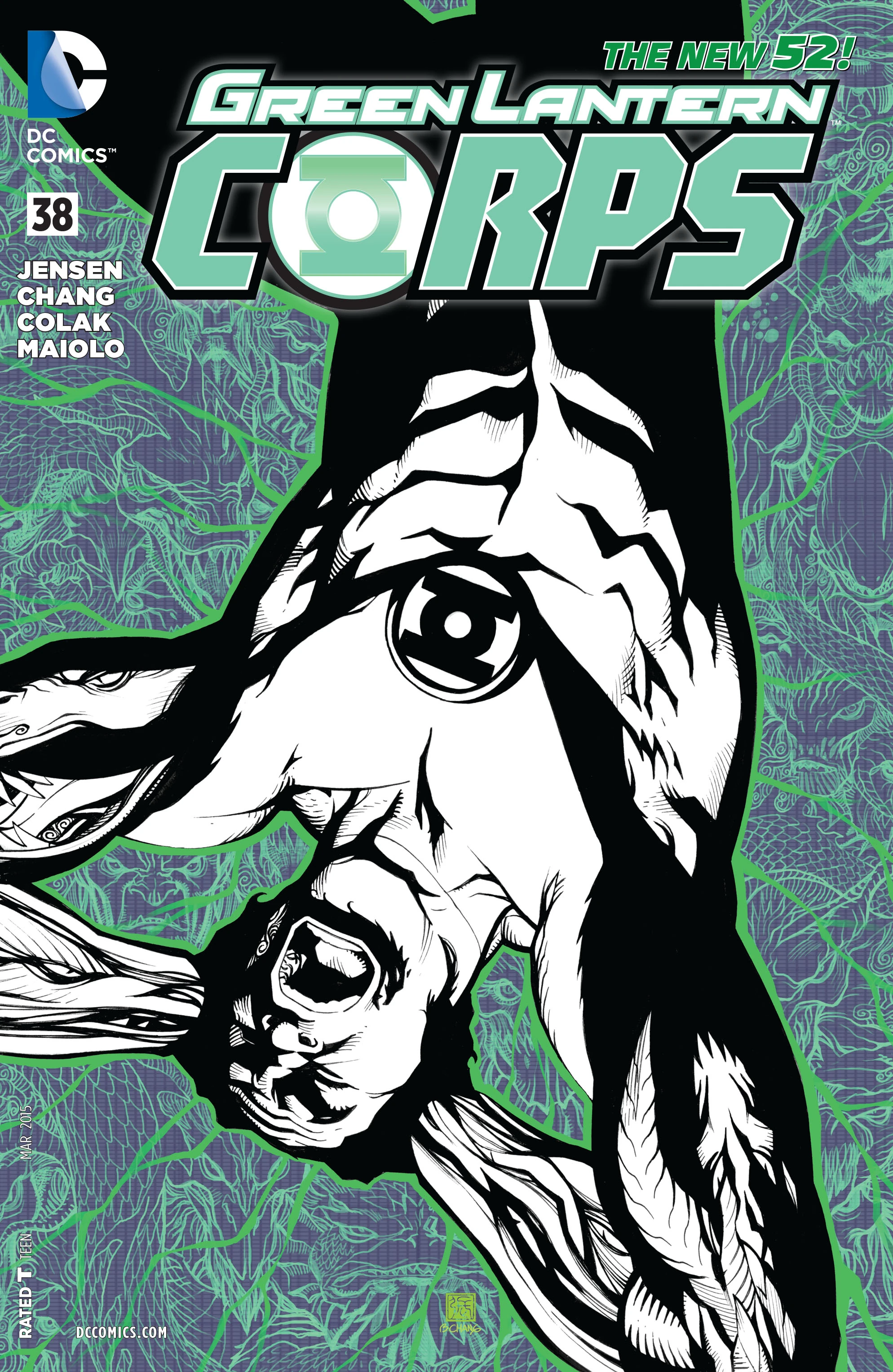 Green Lantern Corps #38 (DC, 2015 — Cover A) cover
